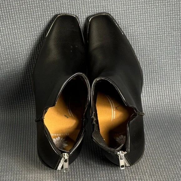 Yellow Box Valeska Black Ankle Boots Women’s Size 9.5 - Picture 7 of 10
